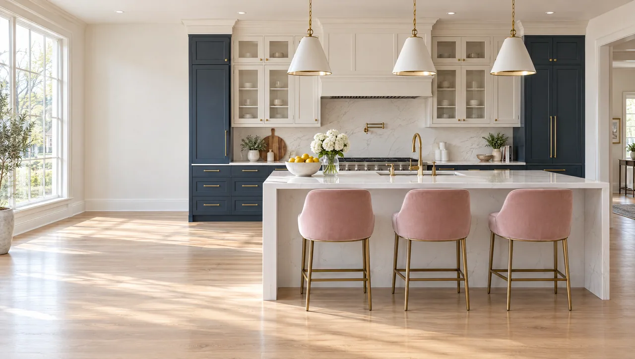 After: a luxury kitchen